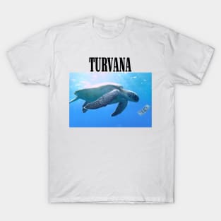 Turvana Band Tee 90's Grunge Punk Turtle T-Shirt